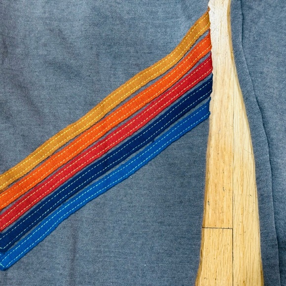 NWT🔥AVIATOR NATION ALL SEASONS MOUNTAIN  CHEVRON 5 STRIPES SWEATPANTS *RARE - Picture 3 of 14